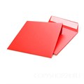 Красный квадратный конверт 160х160 мм бумага 120 гр - фото 4618